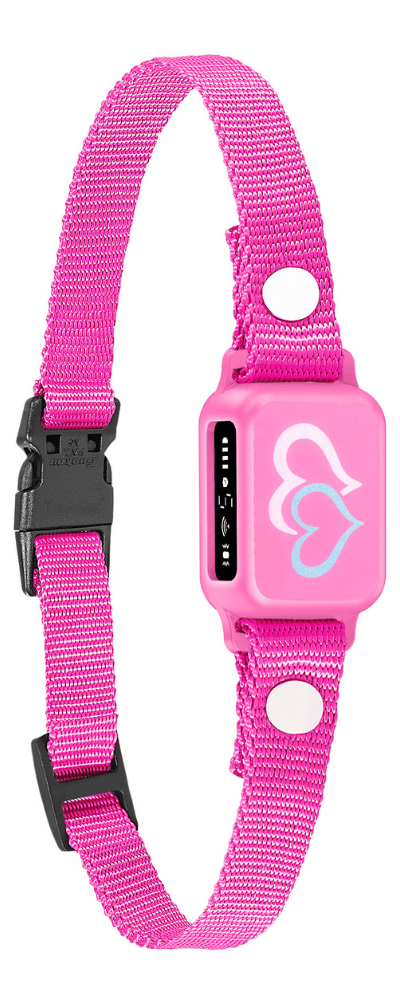 OB11 candy pink bark collar